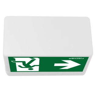 Bovenzijde noodverlichting