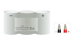 3,6V 2500mAh Noodverlichting akku