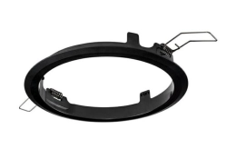 Inbouwframe Starlet Round zwart
