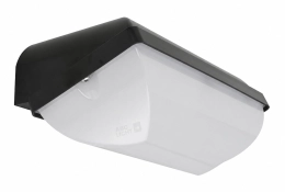 Ibiza zwart 3CCT LED portiekarmatuur met noodunit | 3 uur