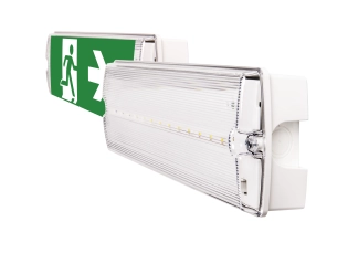 ORION II 100 CB noodverlichtingsarmatuur met transparante kap