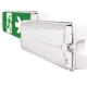ORION II 100 CB noodverlichtingsarmatuur met transparante kap