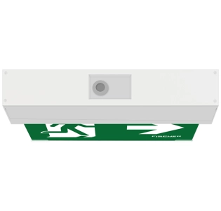 bovenzijde vluchtwegverlichting